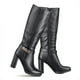 thumbnail image 5 of Botas Largas Mujer Tacon Grueso De Moda Vintage Weide QBM12, 5 of 8