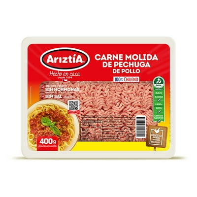 Carne Molida Pollo 400 G Ariztia