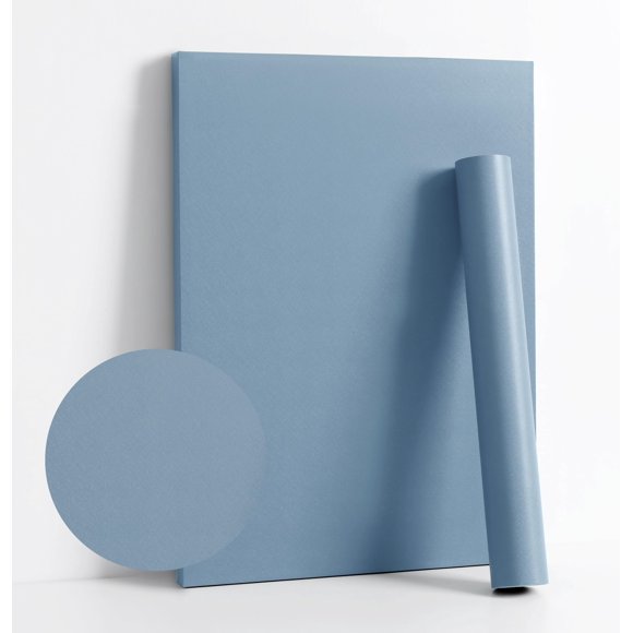 Papel pintado Dimoon Blue Peel and Stick, 118 x 17.7 pulgadas, vinilo