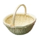 thumbnail image 3 of Canasto De Frutas Tejida A Mano, Decoración Rústica, Canasto De Comida Para Cocina, Mesa De Restaurante, Color Beige, 3 of 3