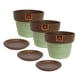 thumbnail image 2 of Set de 3 Maceta Greta 16cm Menta y sus platos, 2 of 3