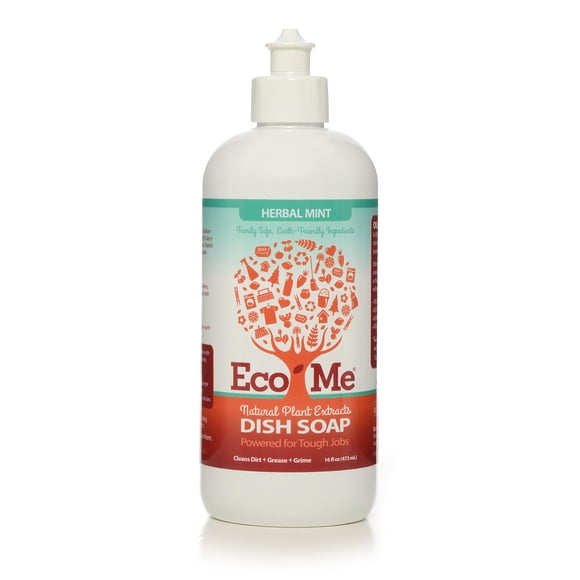 Jabón Líquido para Trastes EcoMe Menta Herbal 473 mL