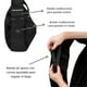 thumbnail image 5 of Fular Bolso Para Perro Transportador Negro + Porta Bolsas de Regalo, 5 of 7