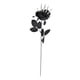 thumbnail image 4 of Rosa Artificial De Mano De Esqueleto Para Jardín, Ideal Para Fiestas Temáticas, Cosplay, Bodas Góticas, Color Negro, 4 of 5