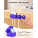 thumbnail image 4 of Clips magnéticos para cables Laitver – Pack de 6 (Abre/Cierra), 4 of 8
