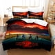 thumbnail image 1 of Stranger Things Three-Piece Digital Printed Quilt Cover Pillowcase, 1 of 5