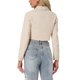 thumbnail image 3 of INSPIRE CHIC Chaqueta de Mezclilla Recortada Lavada de Primavera Verano con Botones Desgastados para Mujer Regreso a Clases Beige M, 3 of 6
