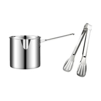 Bothyi - Olla Freidora, Utensilios De Cocina Pequeños, Olla Para Freír Tempura Para Fiestas, Patas De Pollo En Casa