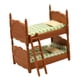thumbnail image 3 of Casa De Muñecas Litera Exquisita Con Almohadas Colchón Lindo Modelo De Cama Doble, 3 of 5