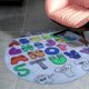 thumbnail image 4 of Alphabet Lore / Leyenda del Alfabeto Alfombra Redonda de Felpa Coral, Antideslizante, No Desprende Pelusas, Lavable y Duradera para Salón, Dormitorio y Habitación de Niños 60cm, 4 of 6