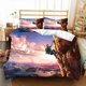 thumbnail image 1 of Anime Z-Zelda Pattern Quilt Cover Pillowcase Bedding Two or Three Piece Set Multi Size Comforter Set Duvet Cover Home Textiles Bed Sheets, 1 of 5