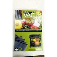 See Product Name - Bolsas De Sellado Al Vacío Naturevac, 15 X 20 Cm, Negras Y Transparentes, Paquete De 50