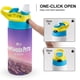 thumbnail image 4 of ¡Los Wonder Pets! Botella de Agua con Tapa Pop Top de Un Toque, Acero Inoxidable, a Prueba de Fugas, para Deportes, Botella Infantil azul 12 oz, 4 of 6
