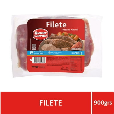 Filete De Cerdo 900 G Super Cerdo