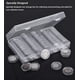 thumbnail image 2 of Estuche redondo de plástico para guardar monedas, 100 unidades, 25 mm, para colección de monedas, 2 of 6