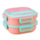 thumbnail image 3 of Almacenamiento De Alimentos Caja De Almuerzo Divider Portable Lid Plaza Para La Oficina Camping 1050ml Rosa, 3 of 5