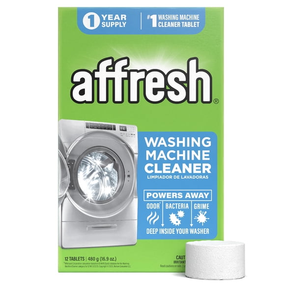 Fórmula de Apoyo Diario Affresh Limpiador Lavadora 12 Suministro