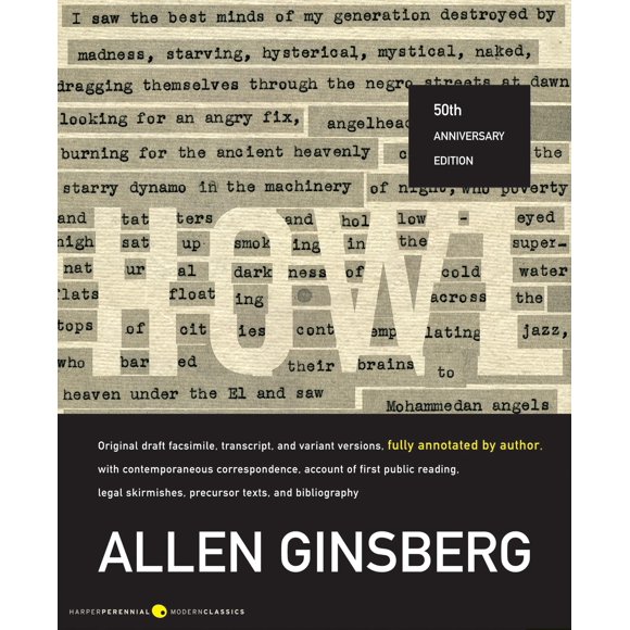 Libro Harper Perennial Modern Classics – Howl (Anotado)