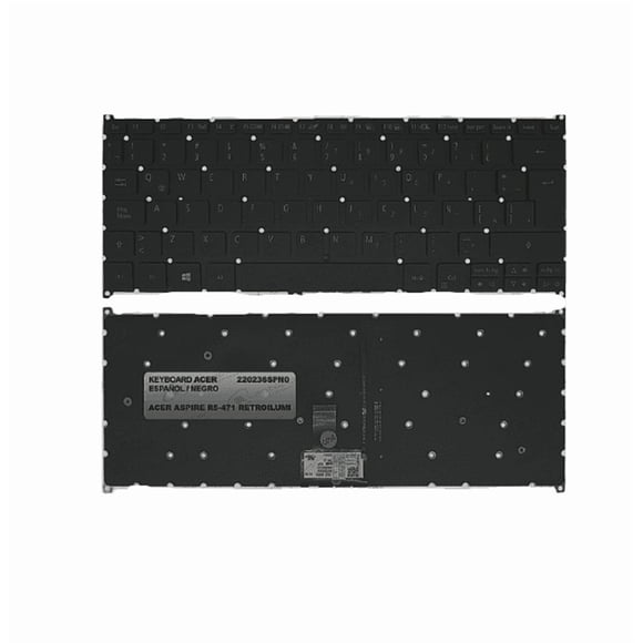 Teclado Acer Aspire R5-471 Retroiluminado Español Negro