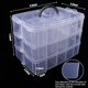 thumbnail image 2 of Caja de Almacenamiento SGHUO de 3 Niveles con 30 Compartimentos Transparente, 2 of 7