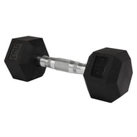 Atletis - Mancuerna Hexagonal 5 Kg Negro