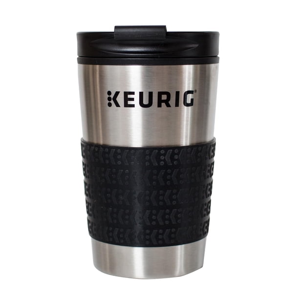 Taza de viaje Keurig para cafetera K-Cup Pod de 350 ml, acero inoxidable