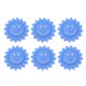 thumbnail image 5 of 6 Unids Silicona Raqueta De Tenis Raqueta Amortiguador De Vibraciones Amortiguador Azul, 5 of 5