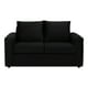 thumbnail image 1 of Sofa Kendy 2c Felpa 30 Negro, 1 of 5