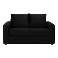Bodevir - Sofa Kendy 2C Felpa 30 Negro