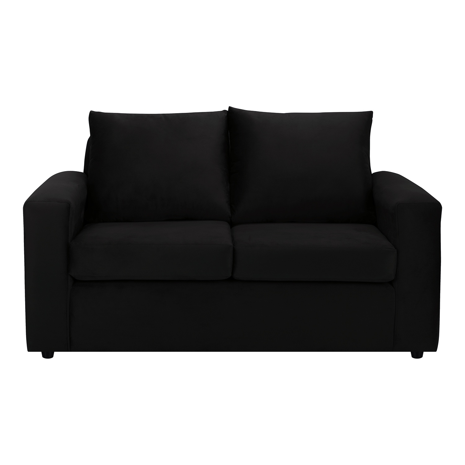 Bodevir - Sofa Kendy 2C Felpa 30 Negro