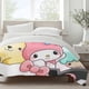 thumbnail image 2 of Sanrio Bedding Sets Bed Cartoon Duvet Cover Lightweight 3 Piece Bet Sets for Kids Boys Girls, 2 of 5