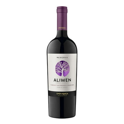 Vino Tinto Carmenere Reserva Botella 750 Ml Aliwen