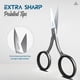 thumbnail image 2 of Tijeras para vello facial THE CUT FACTORY Precision de acero inoxidable, 2 of 8