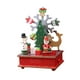 thumbnail image 3 of Caja De Música Escultura Navideña Adorno De Mesa Giratorio Para Estante De Escritorio Copos De Nieve Giratorios Para El Hogar, 3 of 3