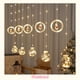 thumbnail image 2 of Esferas Navideñas Luces Navidad Cascada Luces Aros Pascua, 2 of 10