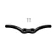 thumbnail image 3 of Cornamusa De Cuerda De Acero Inoxidable Con Tornillos Hardware Marino Para Yate Kayak Canoa Negro, 3 of 5