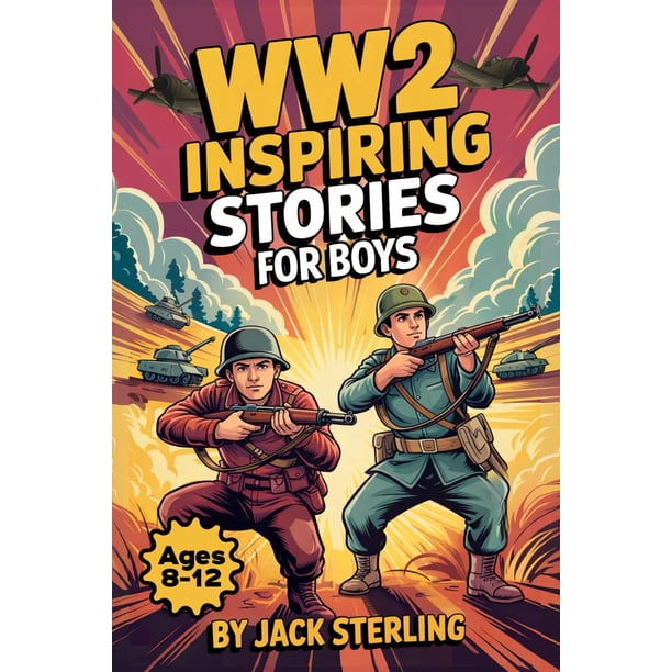 Libro de historias inspiradoras de la Segunda Guerra Mundial para niños de 8 a 12 años