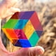 thumbnail image 1 of Cubo de Color CMYCUBE 50 mm Prisma Acrílico – Juguete y Regalo, 1 of 9