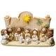 thumbnail image 4 of Santa Natividad Conjunto Adorno De Mesa Navidad Regalos Blanco Con Base, 4 of 5