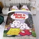 thumbnail image 4 of Juego de Funda de Edredón Desmarcar Max y Ruby 3 Piezas 140cm x 210cm, 4 of 6