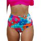 thumbnail image 1 of Calzon Bottom De Baño Talle Alto Control Floral Gloriahoon, 1 of 7