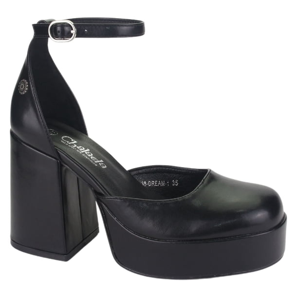 Zapato Chalada Mujer Dream-1 Negro Casual