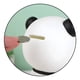 thumbnail image 3 of Alcancía decorativa panda diseño turístico blanco, 3 of 3