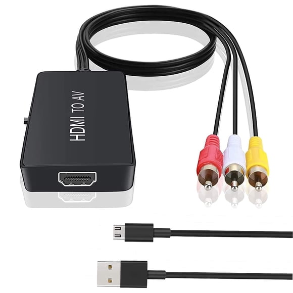 Convertidor HDMI a RCA TaiHuai para Fire Stick, Roku, Apple TV