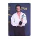 thumbnail image 1 of Pedro Pascal Cartel de metal, decoración de pared con cartel de metal personalizado, regalos para aficionados, amigos, familia y seres queridos 30x20 cm, 1 of 6