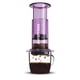 thumbnail image 1 of Coffee Press AeroPress Clear Purple, método de preparación 3 en 1, 1 of 8