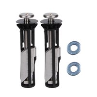 Bothyi - 2 Tornillos De Bisagra Para Asiento De Inodoro, Herramienta De Mantenimiento De Repuesto, Tornillo De Reparación De Inodoro M5 Con Junta De 18Mm