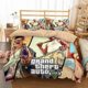 thumbnail image 3 of Grand Theft Auto Bedding Set Duna Down Duvet Cover Set Pillowcase Included3-Piece Bedding Set (1 Duvet Cover + 2 Pillow Shams), 3 of 3