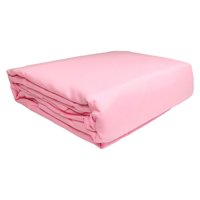 Zahr - Juego De Sábanas Marina Lisa 1.5 Plazas Rosado