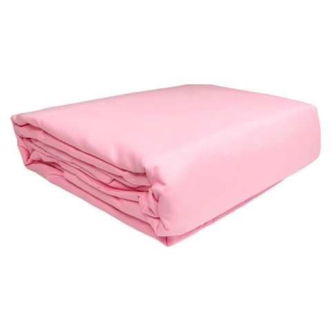 Zahr - Juego De Sábanas Marina Lisa 1.5 Plazas Rosado